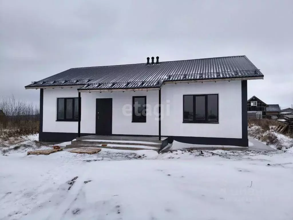 Дом в Пермский край, Пермский муниципальный округ, д. Мокино  (81 м) - Фото 1