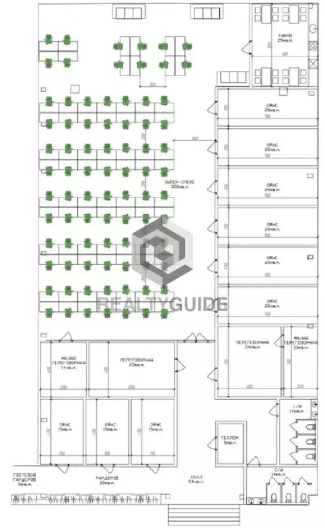 Офис в Москва пер. Капранова, 3С2 (780 м) - Фото 1