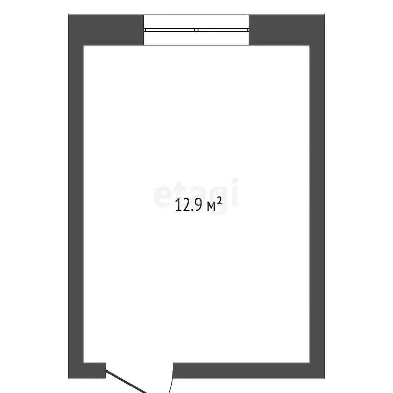 1к в -комнатной квартире (12.9 м) - Фото 1