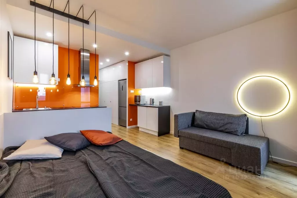 1-к кв. Свердловская область, Екатеринбург ул. Азина, 22/7 (30.7 м) - Фото 2