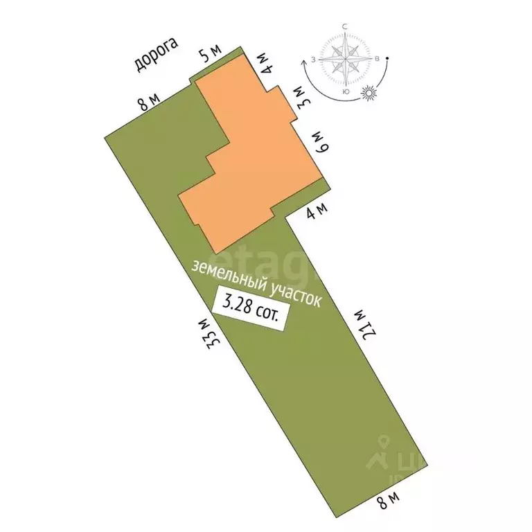 Дом в Омская область, Омск ул. 17-я Рабочая, 60 (73 м) - Фото 2