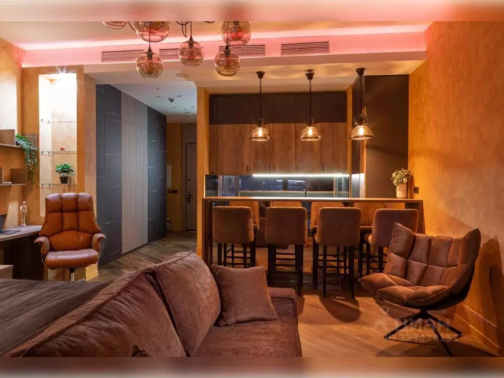 1-к кв. Москва 1-й Красногвардейский проезд, 22 (57.0 м) - Фото 2