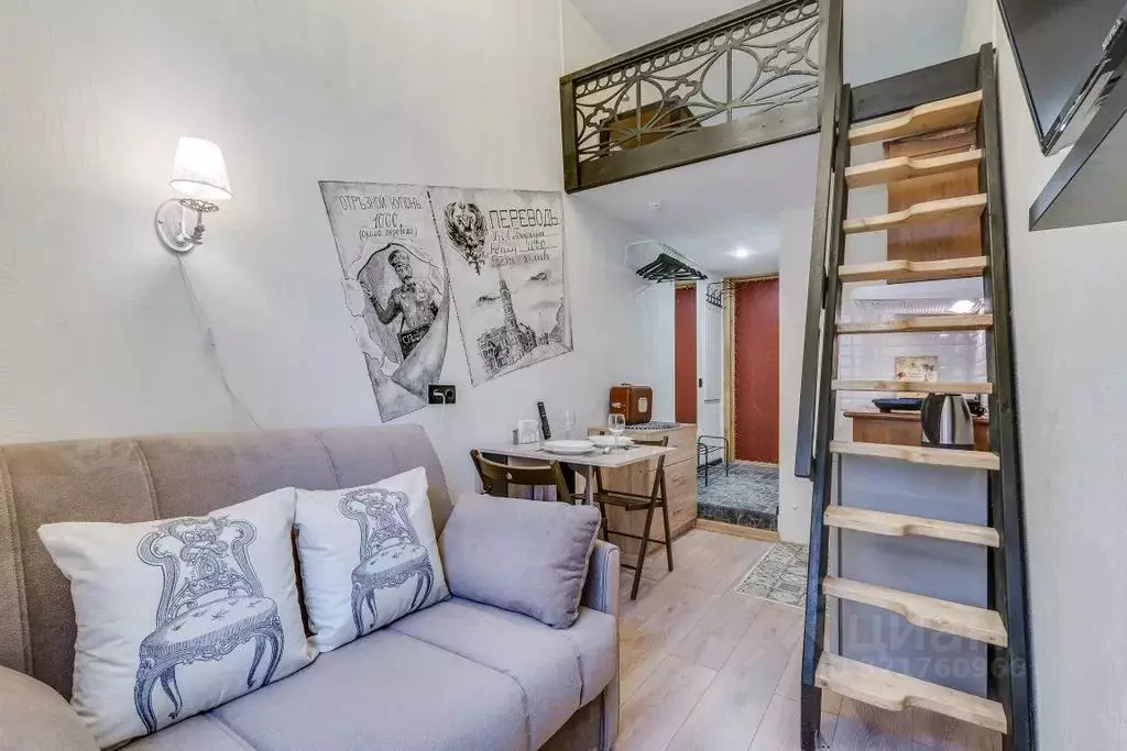 1-к кв. Санкт-Петербург ул. Достоевского, 30 (14.0 м) - Фото 1