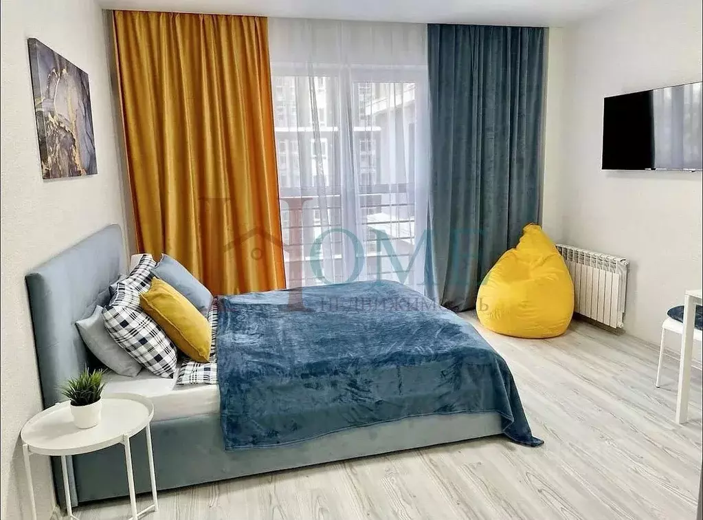 Студия Новосибирская область, Новосибирск Обская ул., 46/2 (27.0 м) - Фото 2