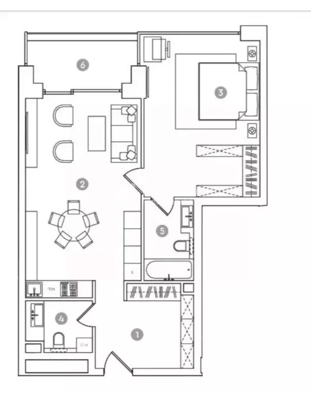 Квартира, 2 комнаты, 74 м - Фото 0