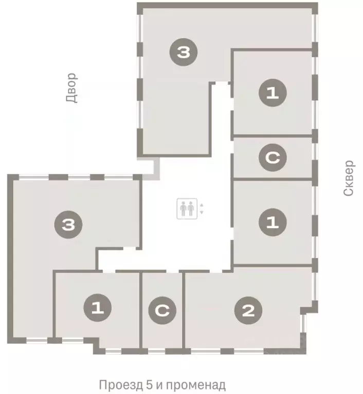 3-к кв. Свердловская область, Екатеринбург Академический мкр, 19-й ... - Фото 1