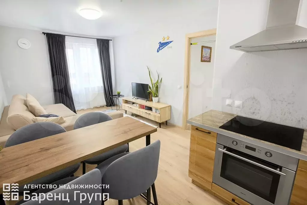 2-к. квартира, 37,2 м, 6/9 эт. - Фото 1
