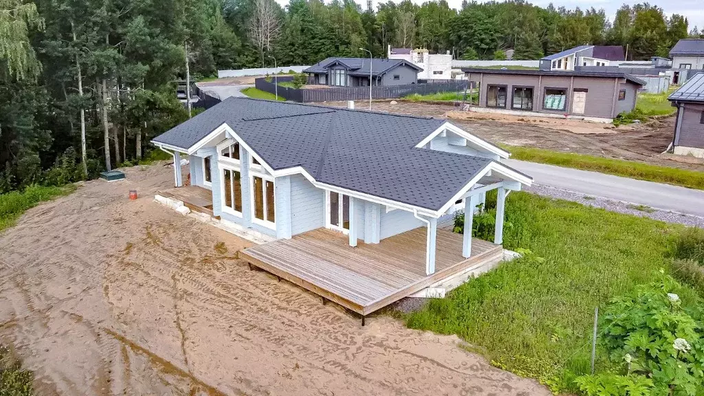 Дом в Ленинградская область, Выборгский район, Первомайское с/пос, ... - Фото 1