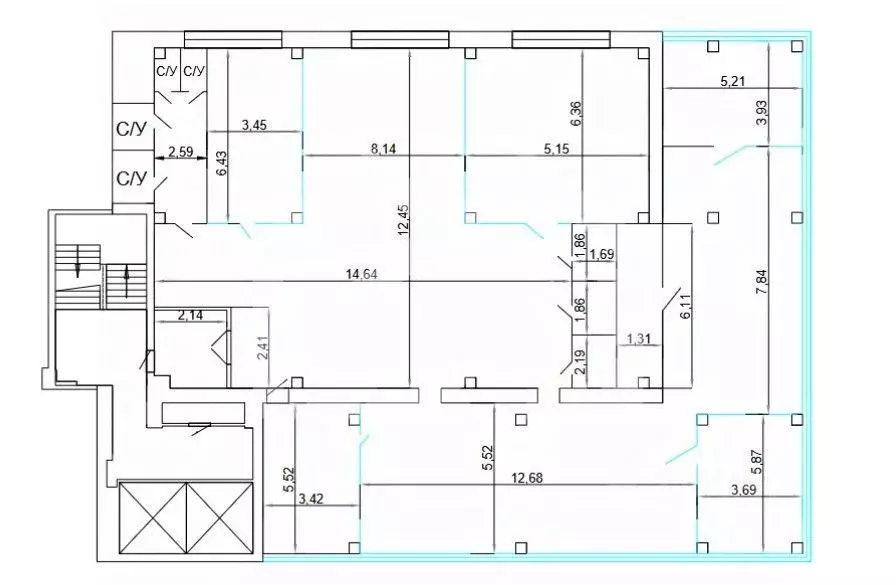 Помещение свободного назначения в Москва ул. Бутырский Вал, 68/70С1 ... - Фото 2
