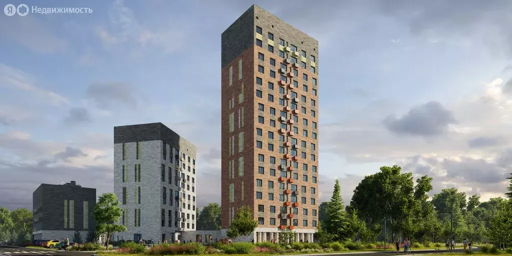 2-комнатная квартира: Казань, улица Баки Урманче, 1 (61.7 м) - Фото 2