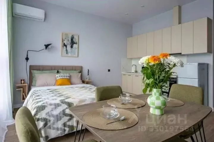 Студия Краснодарский край, Краснодар ул. Ивана Беличенко, 92 (30.0 м) - Фото 2