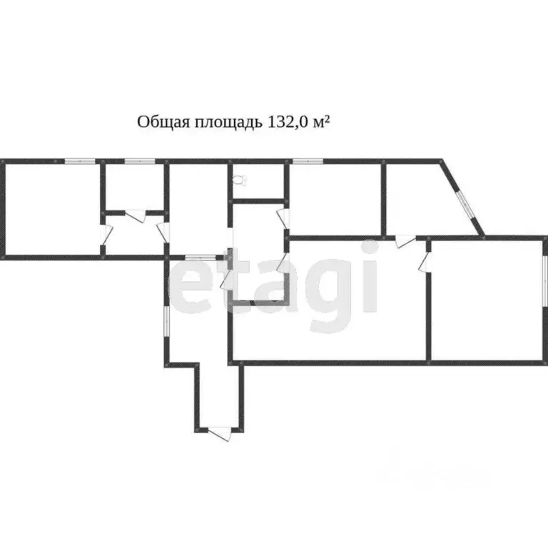 4-к кв. Ростовская область, Ростов-на-Дону Батуринская ул., 151/66 ... - Фото 1