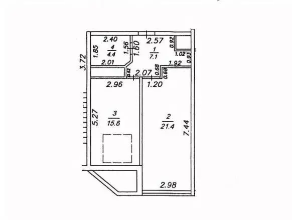 1-к кв. Краснодарский край, Геленджик Крымская ул., 22к23 (48.5 м) - Фото 1