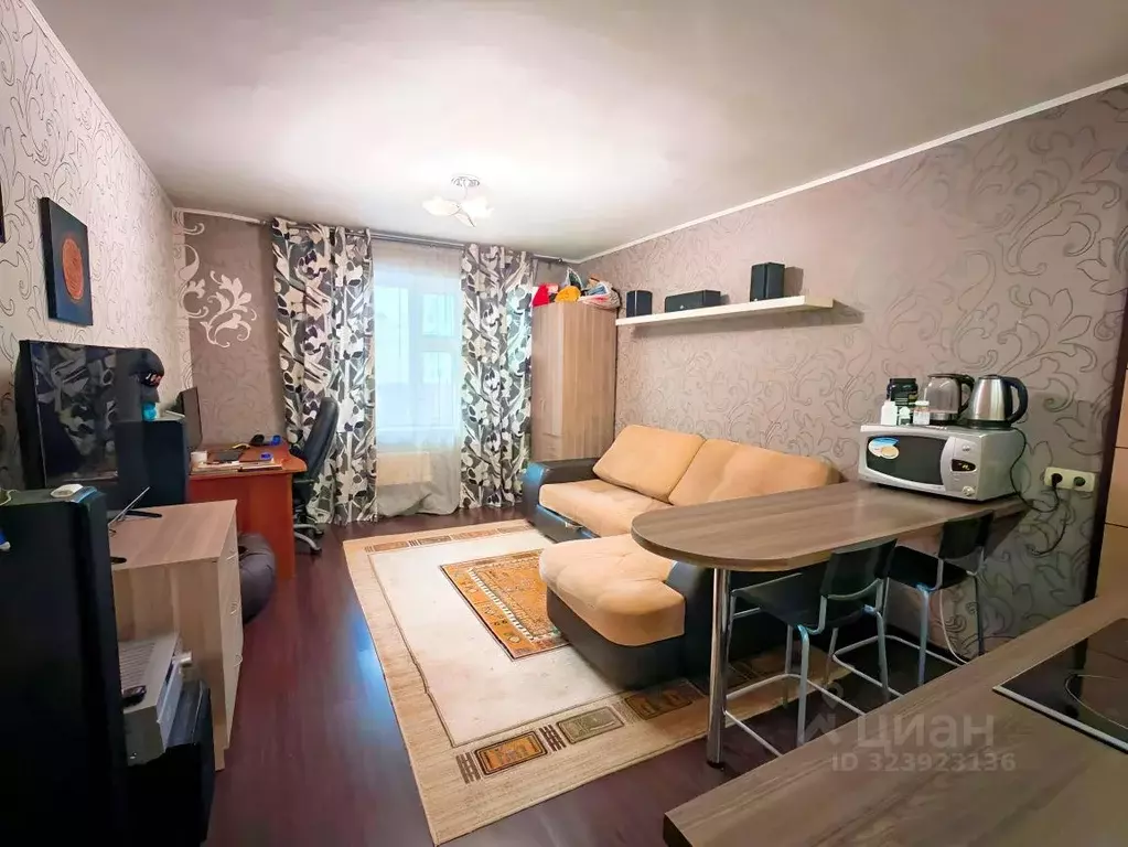 Студия Новосибирская область, Новосибирск Горский мкр, 82 (33.0 м) - Фото 1