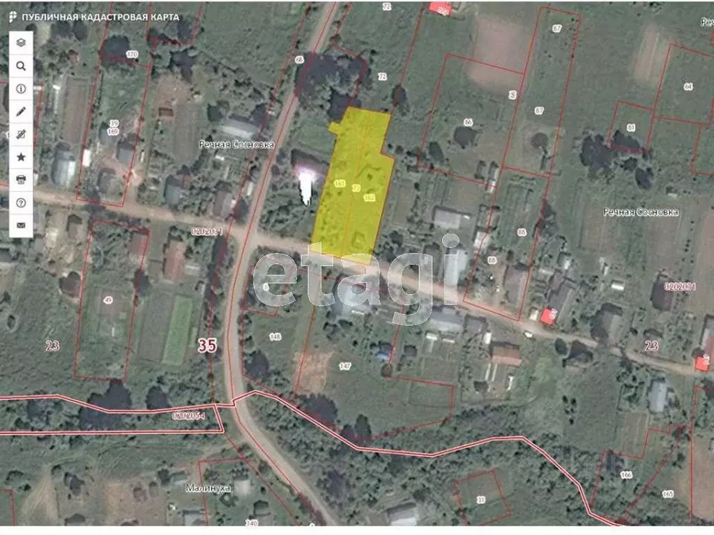 Участок в Вологодская область, Шекснинский муниципальный округ, д. ... - Фото 1