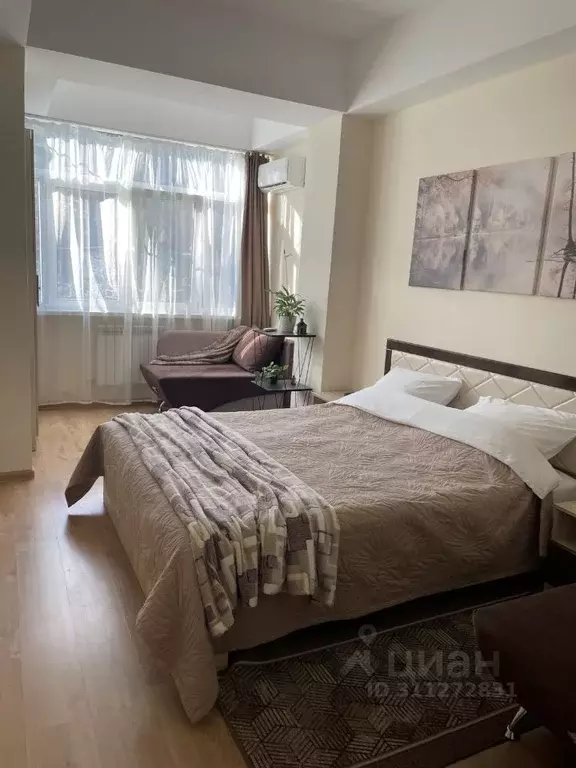1-к кв. Краснодарский край, Сочи Светлана мкр, ул. Грибоедова, 15 ... - Фото 1