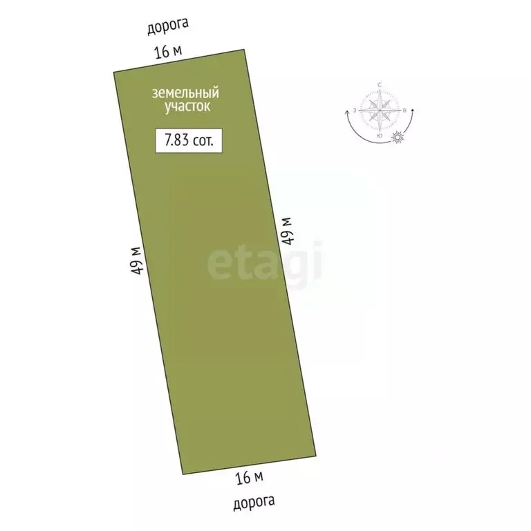 Участок в Севастополь Строитель-3 садоводческое товарищество, ул. ... - Фото 2