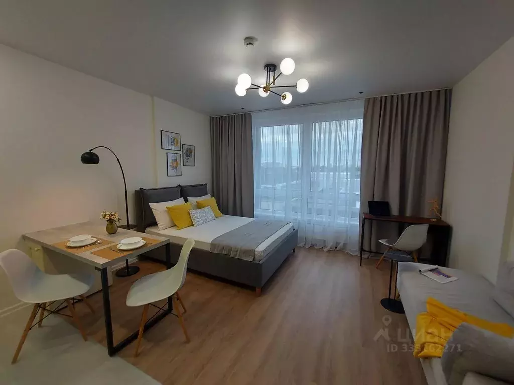 Квартира, студия, 26.2 м - Фото 1
