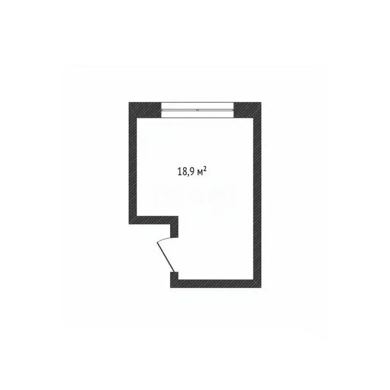 Комната Белгородская область, Белгород ул. Щорса, 16 (19.0 м) - Фото 2