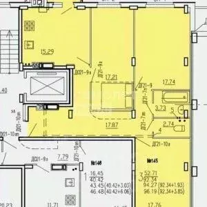 3-к кв. Курская область, Курск ул. 2-я Агрегатная, 57 (96.0 м) - Фото 1