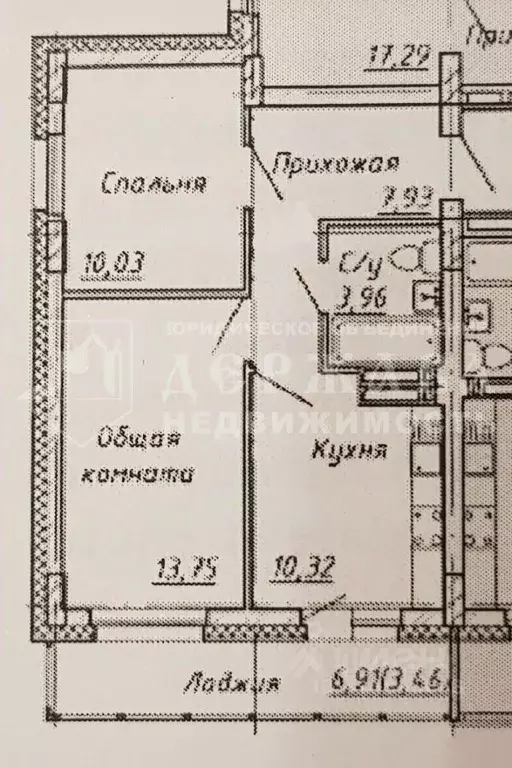 2-к кв. Кемеровская область, Кемерово Комсомольский просп., 29 (46.0 ... - Фото 2