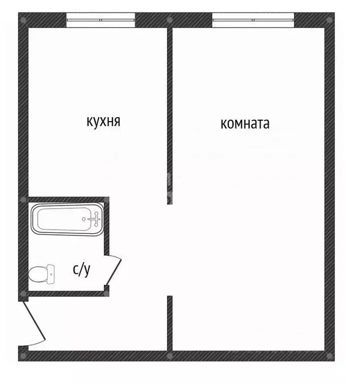1-к кв. Челябинская область, Миасс просп. Макеева, 27 (29.9 м) - Фото 2
