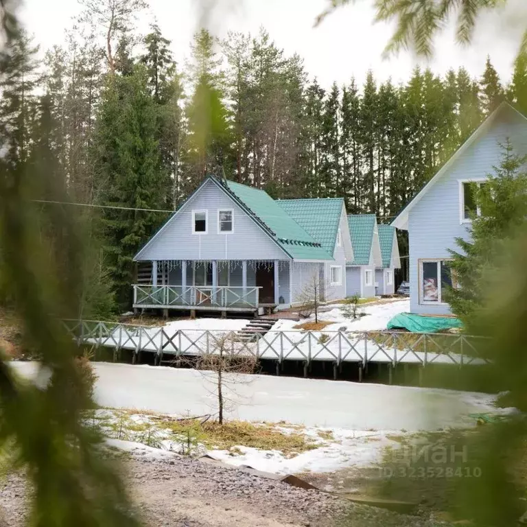 Дом в Ленинградская область, Приозерский район, Сосновское с/пос, д. ... - Фото 1