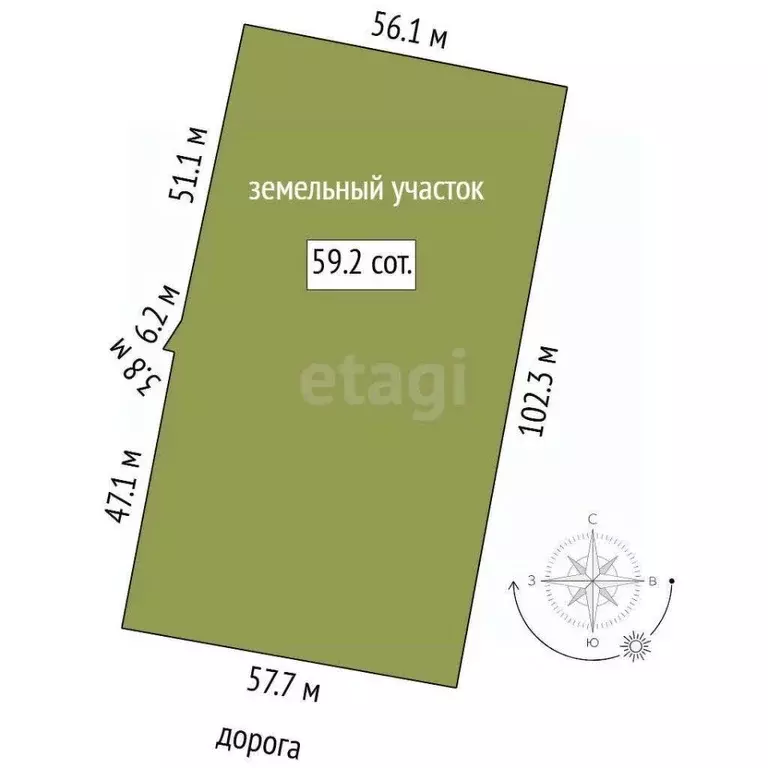 Участок в Тюменская область, Тюмень Звенящие Кедры Тюмени ДНП,  (7.0 ... - Фото 1