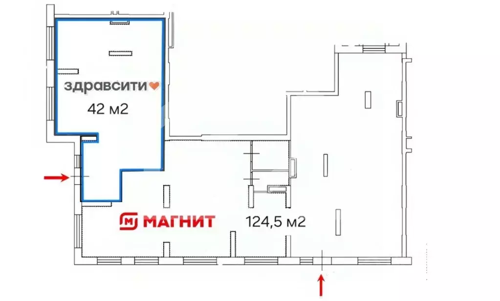 Помещение свободного назначения в Москва Муравская ул., 38к2 (167 м) - Фото 2