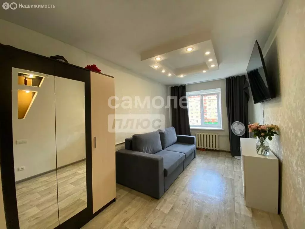 1-комнатная квартира: Октябрьский, улица Кортунова, 2 (27.7 м) - Фото 1