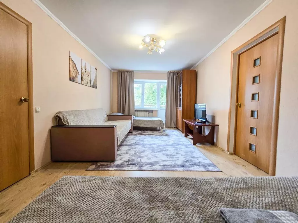 2-к кв. Калужская область, Обнинск ул. Курчатова, 1 (47.0 м) - Фото 1