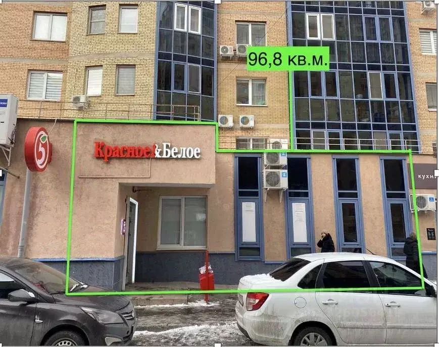 Торговая площадь в Самарская область, Самара просека 5-я, 97А (97 м) - Фото 1