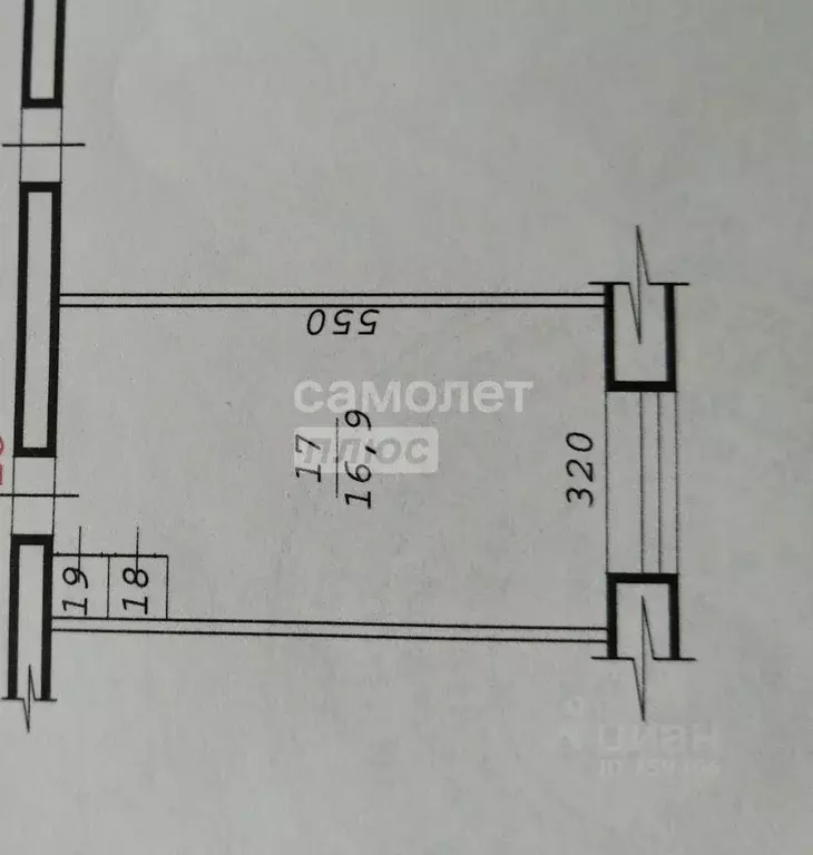 Комната Новосибирская область, Новосибирск ул. Ползунова, 35 (17.5 м) - Фото 1