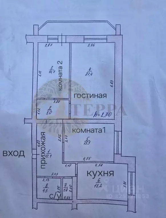 3-к кв. Воронежская область, Воронеж ул. Свободы, 31 (96.8 м) - Фото 2