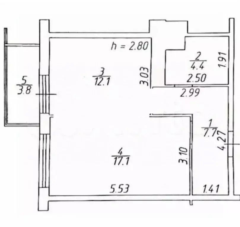 1-к кв. Москва Внуковское поселение, ул. Самуила Маршака, 15 (41.3 м) - Фото 2