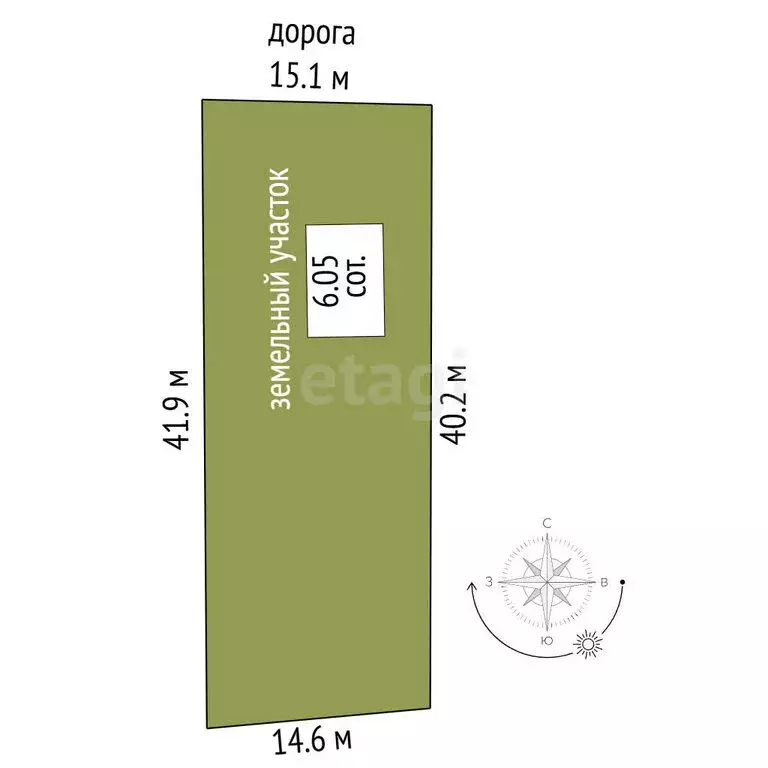 Участок в Прохладный, Мастеровая улица (6.05 м) - Фото 1