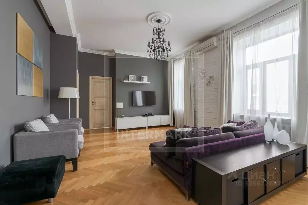 3-к кв. Москва Трехпрудный пер., 11/13С1 (101.0 м) - Фото 2