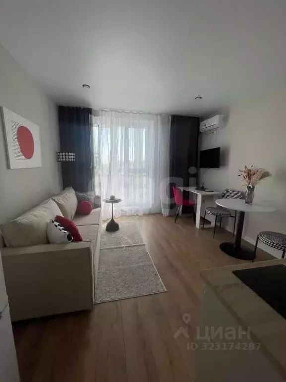 Студия Ростовская область, Ростов-на-Дону ул. Еременко, 110/2с1 (23.0 ... - Фото 2