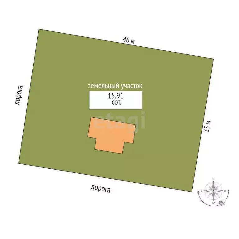 Дом в Ингалинское, Советская улица (125 м) - Фото 1