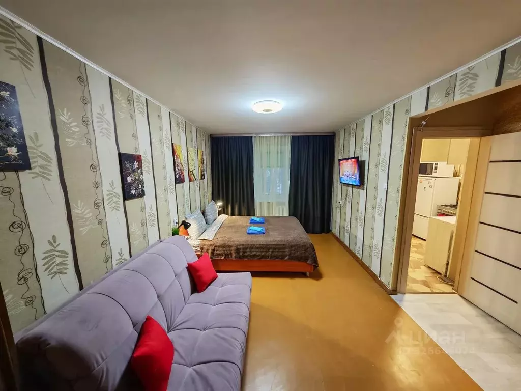 1-к кв. Мурманская область, Мурманск ул. Капитана Буркова, 45 (36.0 м) - Фото 2