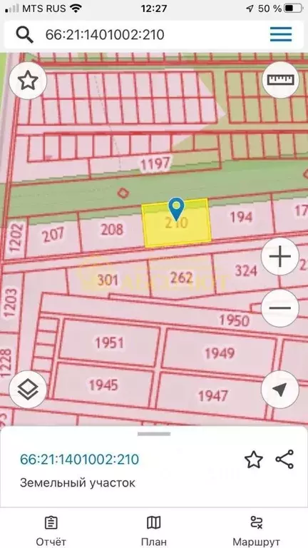 Участок в Свердловская область, Ревда муниципальный округ, с. ... - Фото 1