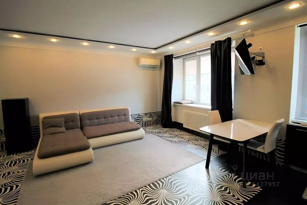 Студия Москва ул. Плющиха, 18 (32.0 м) - Фото 1