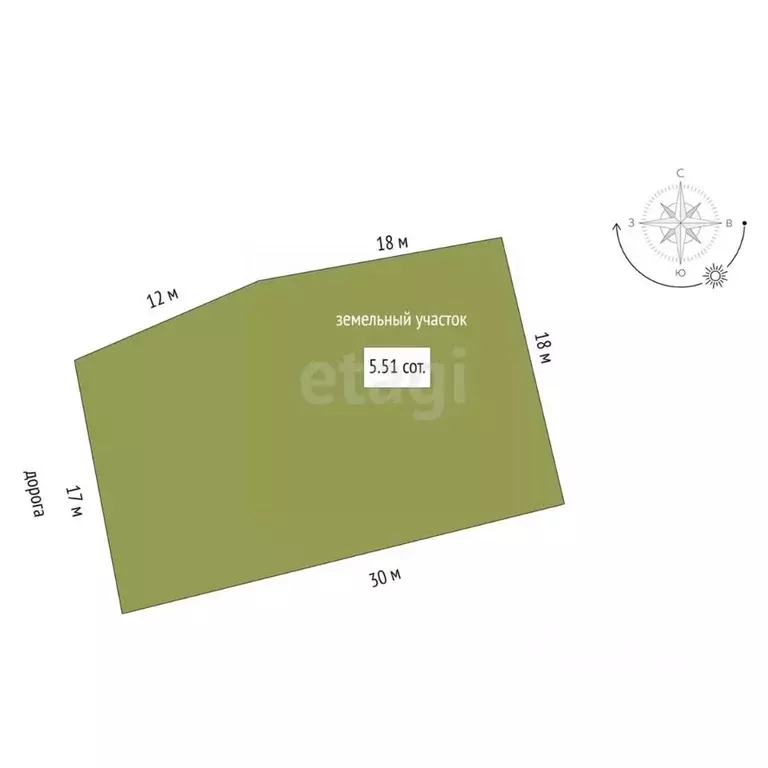 Участок в Ростовская область, Зверево Дружба СТ,  (5.51 сот.) - Фото 2