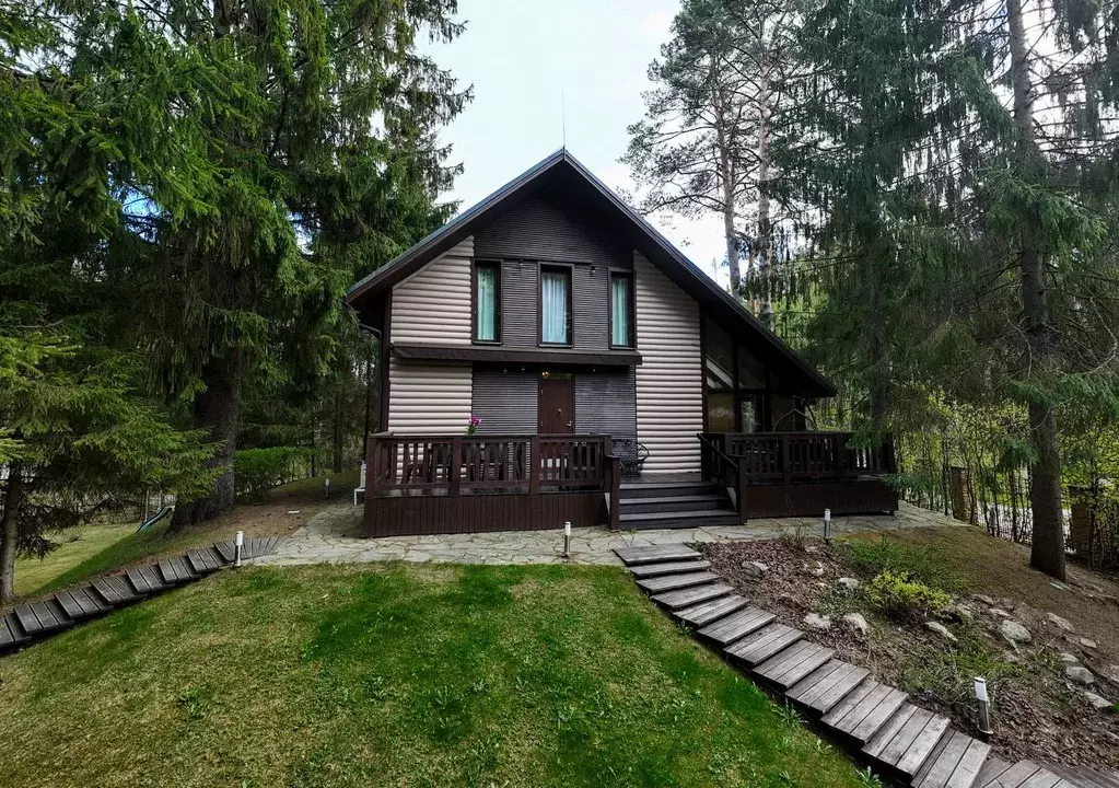 Коттедж в Ленинградская область, Всеволожский район, Агалатовское ... - Фото 1