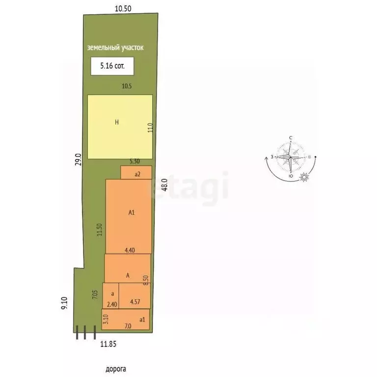 Дом в Ставропольский край, Пятигорск городской округ, пос. ... - Фото 2