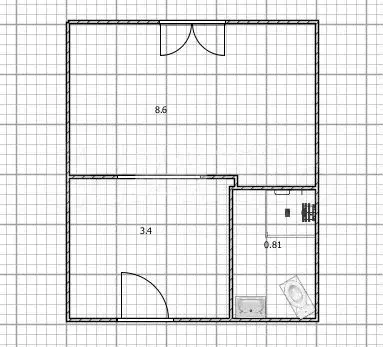 Квартира-студия, 12,5 м, 1/5 эт. - Фото 1