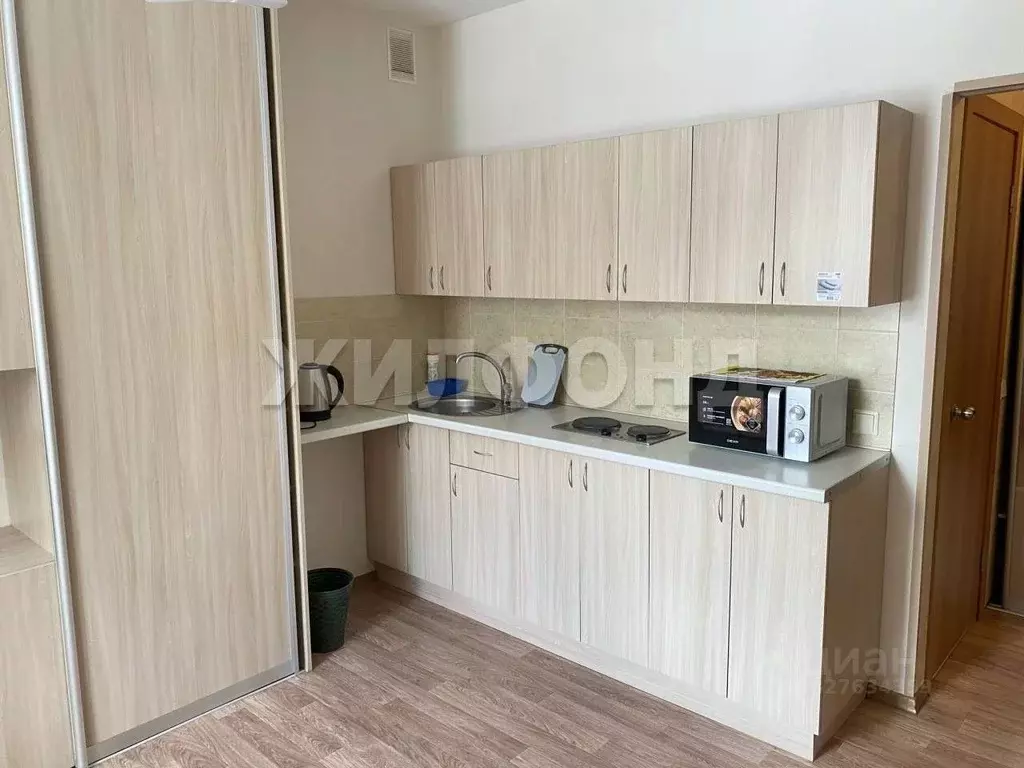 Студия Новосибирская область, Кольцово рп ул. Рассветная, 4 (22.0 м) - Фото 2