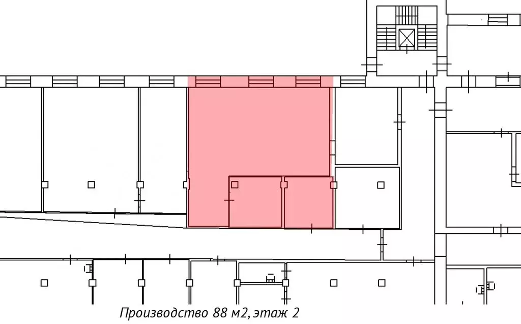 Производственное помещение (88 м) - Фото 1