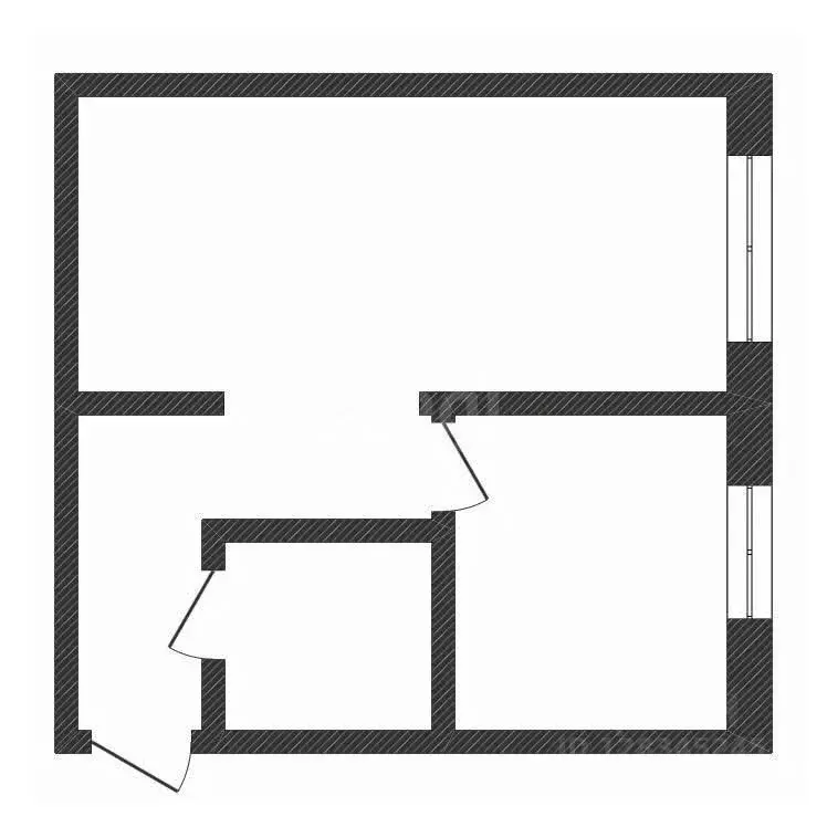 1-к кв. Нижегородская область, Нижний Новгород ул. Спутника, 7А (30.3 ... - Фото 2