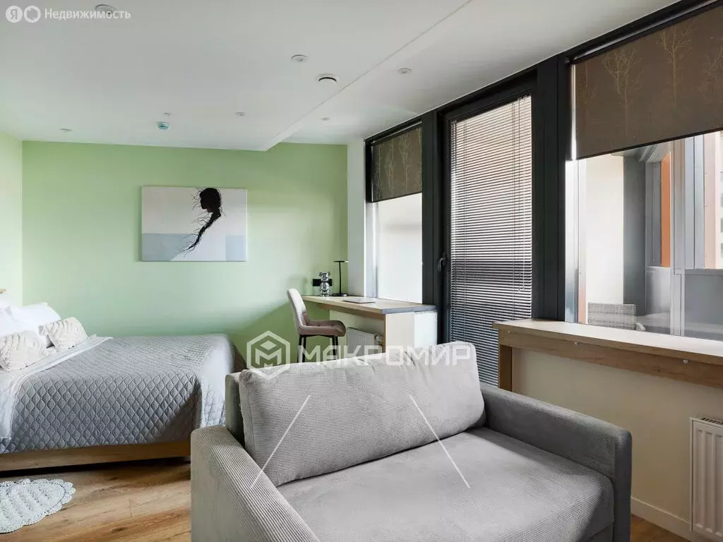 Квартира-студия: Санкт-Петербург, проспект Энергетиков, 2к2 (38.1 м) - Фото 2